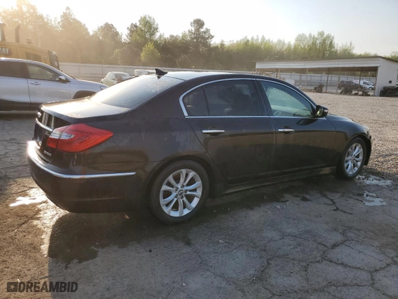 2013 Hyundai Genesis 3.8L with VIN KMHGC4DD7DU244426, listed as a Copart auction lot 52428975 with 138,692 mi miles and Salvage Title. Bid and sale history available at carsss.com. Image 3.
