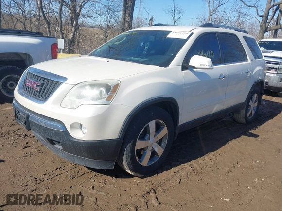 2012 GMC Acadia SLT1 with VIN 1GKKRRED3CJ321905, listed as a IAAI auction lot 41661270 with 158,753 mi miles. Bid and sale history available at carsss.com. Image 2.