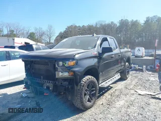 2020 Chevrolet Silverado 1500 Custom Trail Boss with VIN 1GCRYCEFXLZ132648, listed as a IAAI auction lot 41683794 with 111,782 mi miles and . Bid and sale history available at DreamBid. Image 2.