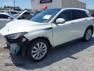 2019 Infiniti QX50 Essential with VIN 3PCAJ5M35KF125258, listed as a IAAI auction lot 42267473 with 53,563 mi miles and . Bid and sale history available at DreamBid. Image 18.