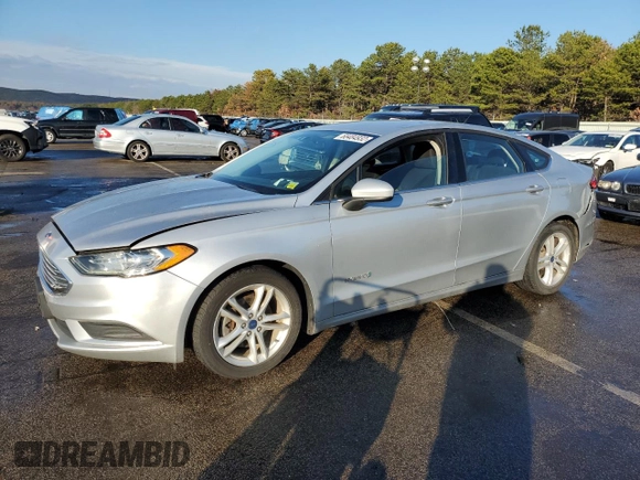 2018 Ford Fusion Hybrid SE with VIN 3FA6P0LU2JR208618, listed as a Copart auction lot 68484932 with 55,831 mi miles. Bid and sale history available at carsss.com. Image 1.