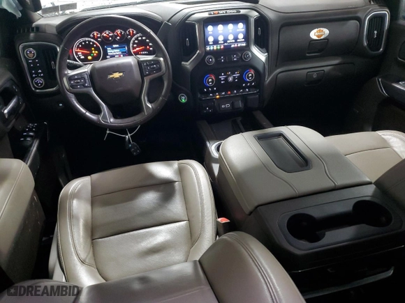 2019 Chevrolet Silverado 1500 LTZ with VIN 1GCRYGED8KZ214317, listed as a Copart auction lot 86536274 with 69,061 mi miles and Salvage Title. Bid and sale history available at carsss.com. Image 8.