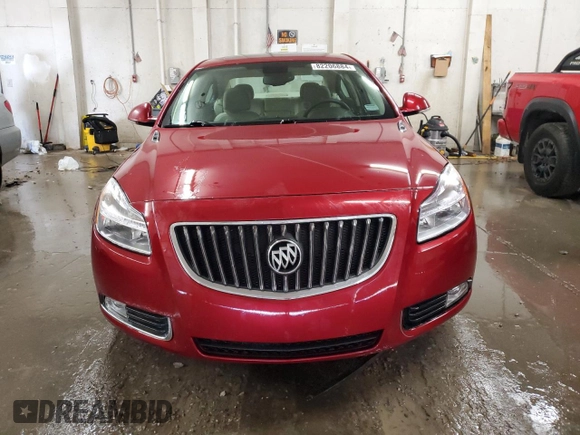 2012 Buick Regal with VIN 2G4GR5ER5C9213573, listed as a Copart auction lot 82206884 with 44,535 mi miles and Salvage Title. Bid and sale history available at carsss.com. Image 5.