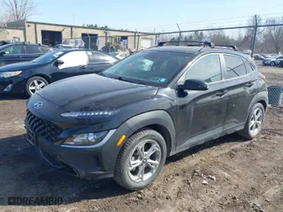 2023 Hyundai Kona SEL with VIN KM8K6CAB1PU966932, listed as a IAAI auction lot 41801728 with 13,316 mi miles. Bid and sale history available at carsss.com. Image 2.