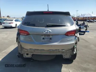 2018 Hyundai Santa Fe 2.4L with VIN 5NMZT3LB2JH076298, listed as a Copart auction lot 63461435 with 79,881 mi miles and Salvage title. Bid and sale history available at DreamBid. Image 6.