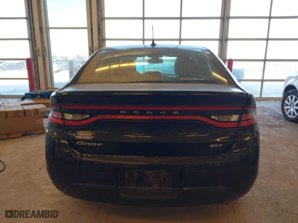 2016 Dodge Dart SXT with VIN 1C3CDFBB0GD717248, listed as a IAAI auction lot 41376813 with 157,454 mi miles. Bid and sale history available at carsss.com. Image 17.