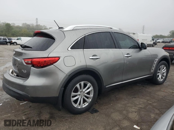 2011 Infiniti FX with VIN JN8AS1MW7BM140159, listed as a Copart auction lot 72942854 with 138,695 mi miles and Salvage title. Bid and sale history available at DreamBid. Image 3.