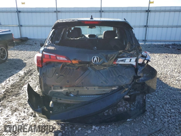 2017 Acura RDX with VIN 5J8TB4H38HL038049, listed as a Copart auction lot 46052445 with Not provided miles and Salvage title. Bid and sale history available at DreamBid. Image 6.