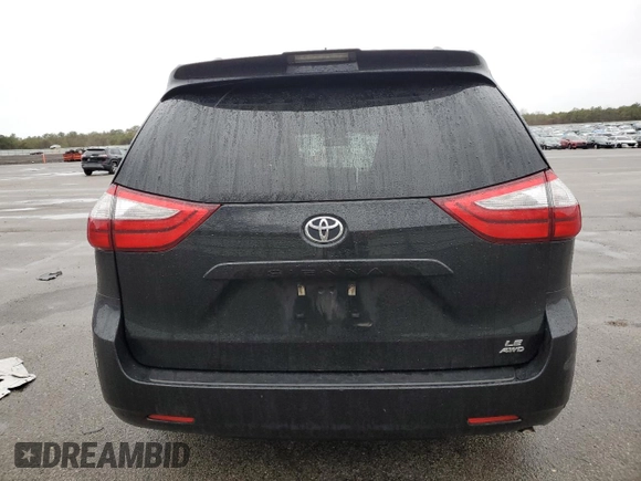 2019 Toyota Sienna LE with VIN 5TDJZ3DC5KS219388, listed as a Copart auction lot 51489465 with 162,353 mi miles and Salvage Title. Bid and sale history available at carsss.com. Image 6.
