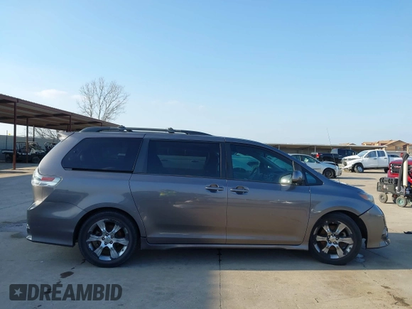 2012 Toyota Sienna SE with VIN 5TDXK3DC3CS176184, listed as a IAAI auction lot 41508814 with 162,052 mi miles. Bid and sale history available at carsss.com. Image 13.