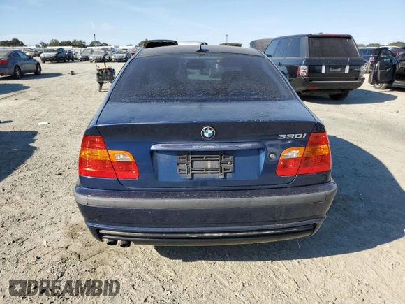 2004 BMW 3 Series 330i with VIN WBAEV53464KM34742, listed as a Copart auction lot 70491054 with 117,925 mi miles and Non Repairable. Bid and sale history available at carsss.com. Image 6.