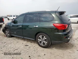 2018 Nissan Pathfinder SL with VIN 5N1DR2MN3JC606400, listed as a Copart auction lot 57350325 with 114,167 mi miles and Salvage title. Bid and sale history available at DreamBid. Image 2.
