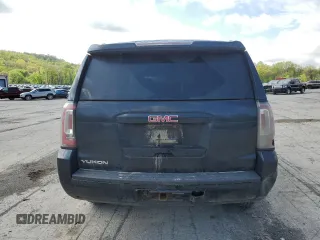 2015 GMC Yukon SLT with VIN 1GKS2BKC6FR145140, listed as a Copart auction lot 55451365 with 216,522 mi miles and Salvage Title. Bid and sale history available at DreamBid. Image 6.