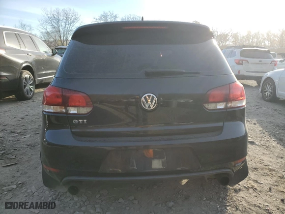 2011 Volkswagen GTI w/Sunroof PZEV with VIN WVWHD7AJ8BW315782, listed as a Copart auction lot 78811804 with 154247 miles and Salvage Title. Bid and sale history available at carsss.com. Image 6.