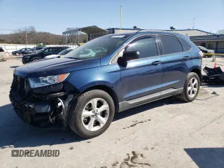 2017 Ford Edge SE with VIN 2FMPK4G91HBC29622, listed as a Copart auction lot 48216725 with 109,516 mi miles and Salvage Title. Bid and sale history available at carsss.com. Image 1.