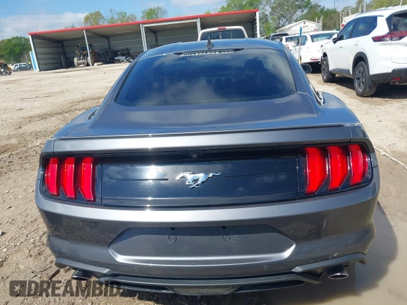 2023 Ford Mustang EcoBoost with VIN 1FA6P8TH6P5105487, listed as a IAAI auction lot 41877024 with 24,066 mi miles. Bid and sale history available at carsss.com. Image 17.