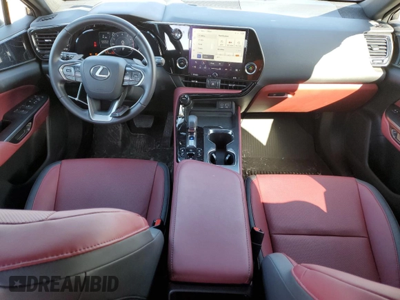 2024 Lexus NX with VIN 2T2AGCEZXRC037869, listed as a Copart auction lot 45483365 with 8,176 mi miles and Salvage Title. Bid and sale history available at carsss.com. Image 8.