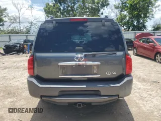 2006 Infiniti QX56 with VIN 5N3AA08A26N807620, listed as a Copart auction lot 66207424 with 186,381 mi miles and Clean Title. Bid and sale history available at carsss.com. Image 6.