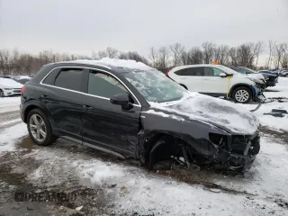 2019 Audi Q3 S line Premium Plus with VIN WA1EECF38K1065065, listed as a Copart auction lot 89388275 with 50,883 mi miles and Salvage Title. Bid and sale history available at carsss.com. Image 4.