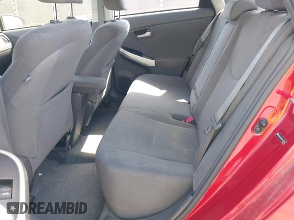 2010 Toyota Prius II with VIN JTDKN3DU0A1165714, listed as a IAAI auction lot 42111642 with 123,441 mi miles. Bid and sale history available at carsss.com. Image 8.