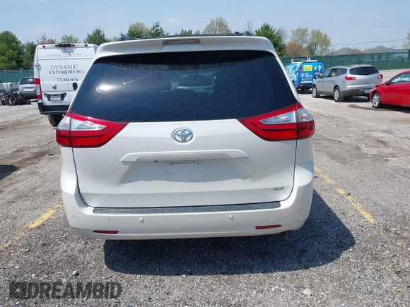 2017 Toyota Sienna XLE Auto Access Seat with VIN 5TDYZ3DC7HS865605, listed as a IAAI auction lot 42027590 with 152,599 mi miles and . Bid and sale history available at DreamBid. Image 16.