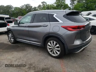 2019 Infiniti QX50 Essential with VIN 3PCAJ5M15KF115179, listed as a Copart auction lot 53516055 with 157,074 mi miles and Salvage title. Bid and sale history available at DreamBid. Image 2.