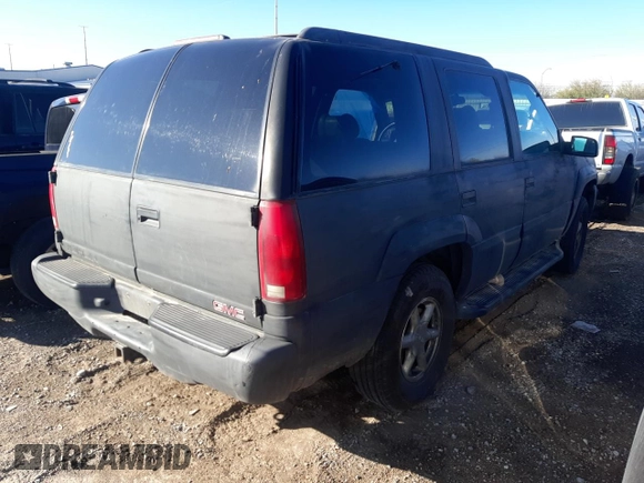 2000 GMC Denali with VIN 1GKEK13R6YR146253, listed as a Copart auction lot 44381765 with 264,950 mi miles and Salvage Title. Bid and sale history available at DreamBid. Image 3.