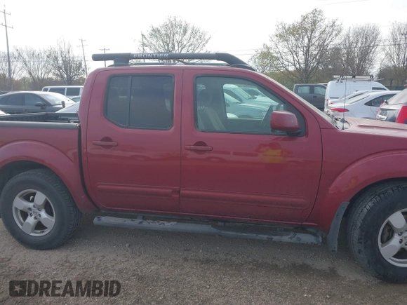2007 Nissan Frontier SE with VIN 1N6AD07U47C447390, listed as a IAAI auction lot 41797772 with 153,628 mi miles and . Bid and sale history available at DreamBid. Image 13.