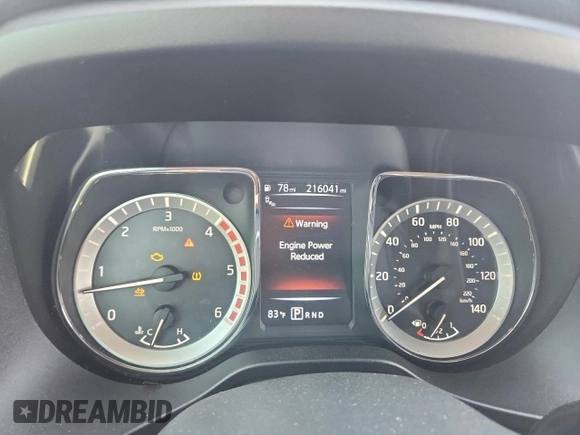 2016 Nissan Titan SV with VIN 1N6BA1F24GN511628, listed as a Copart auction lot 62965815 with 216,041 mi miles and Clean title. Bid and sale history available at DreamBid. Image 9.