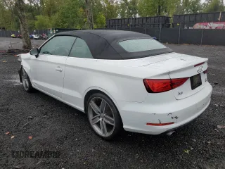2015 Audi A3 2.0T Premium Plus with VIN WAU3FLFFXF1111860, listed as a Copart auction lot 68543463 with 102,714 mi miles. Bid and sale history available at carsss.com. Image 2.