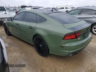 2016 Audi A7 3.0 Premium Plus with VIN WAUWGAFC9GN012848, listed as a Copart auction lot 37325264 with 90,744 mi miles. Bid and sale history available at carsss.com. Image 2.