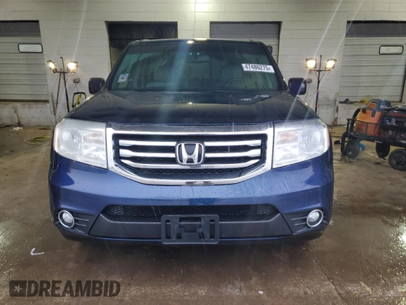 2014 Honda Pilot EX-L with VIN 5FNYF4H53EB037481, listed as a Copart auction lot 47486275 with 158,299 mi miles and Salvage Title. Bid and sale history available at carsss.com. Image 5.