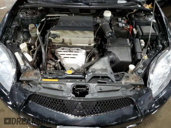 2009 Mitsubishi Eclipse GS with VIN 4A3AK24F49E026445, listed as a Copart auction lot 86142424 with 127,660 mi miles and Salvage Title. Bid and sale history available at carsss.com. Image 13.