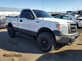 2013 Ford F-150 XL with VIN 1FTMF1EFXDFD34591, listed as a Copart auction lot 79859154 with 227,647 mi miles and Clean Title. Bid and sale history available at DreamBid. Image 4.