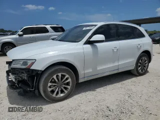 2014 Audi Q5 Premium Plus z VIN WA1LFAFP4EA059067, wystawiony jako Copart lot #58573405 z przebiegiem 49 293 mil mil oraz Szkody całkowita. Historia ofert i sprzedaży dostępna na DreamBid. Obrazek 1.