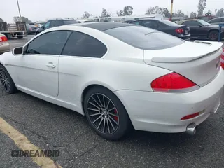 2005 BMW 6 Series 645Ci with VIN WBAEH73455B193065, listed as a IAAI auction lot 41507323 with 155,544 mi miles. Bid and sale history available at carsss.com. Image 3.