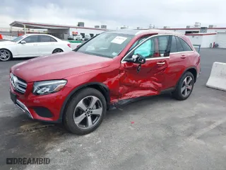 2018 Mercedes-Benz GLC with VIN WDC0G4JB9JV112913, listed as a IAAI auction lot 41783710 with 21,045 mi miles. Bid and sale history available at carsss.com. Image 2.