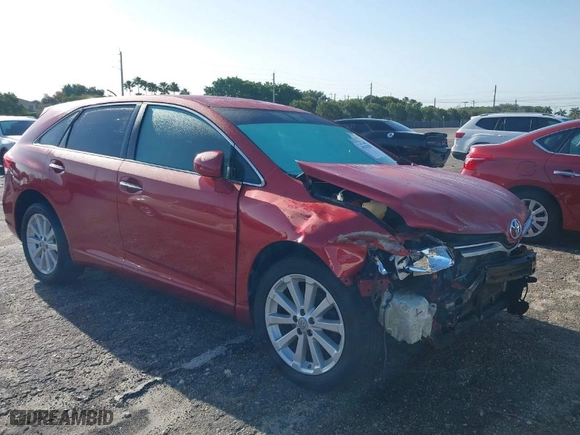 2011 Toyota Venza with VIN 4T3ZA3BB3BU039958, listed as a IAAI auction lot 41915286 with 193,397 mi miles. Bid and sale history available at carsss.com. Image 1.