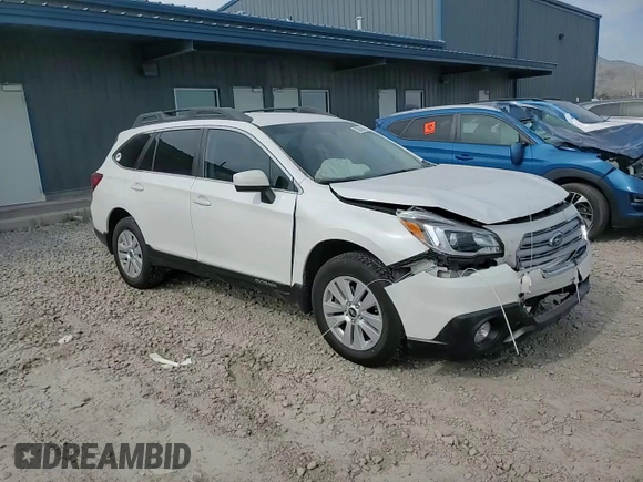 2017 Subaru Outback Premium with VIN 4S4BSACC9H3365376, listed as a Copart auction lot 58941615 with 56,552 mi miles and Salvage title. Bid and sale history available at DreamBid. Image 14.