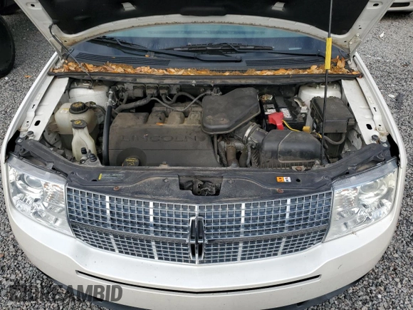 2010 Lincoln MKX with VIN 2LMDJ8JC7ABJ33165, listed as a Copart auction lot 52078895 with 72,079 mi miles and Salvage Title. Bid and sale history available at carsss.com. Image 12.