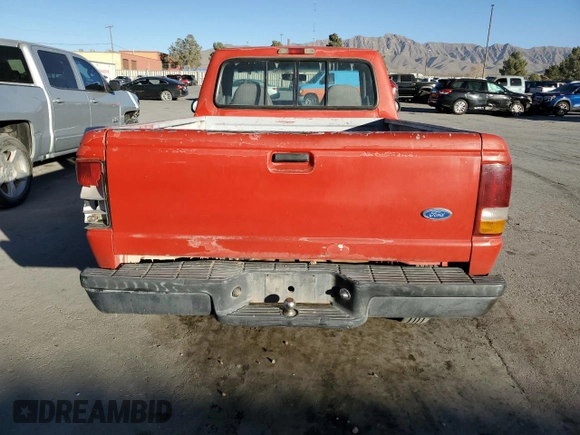 1994 Ford Ranger Splash with VIN 1FTCR10A3RTA10938, listed as a Copart auction lot 87162454 with 10,127 mi miles and Salvage Title. Bid and sale history available at DreamBid. Image 6.