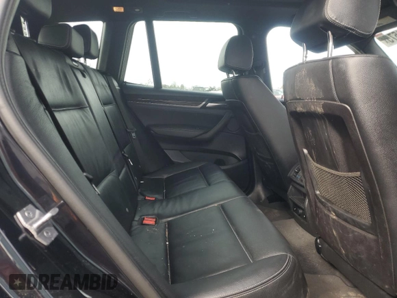 2017 BMW X3 xDrive35i with VIN 5UXWX7C58H0S18350, listed as a Copart auction lot 45501575 with 86,262 mi miles and Salvage Title. Bid and sale history available at DreamBid. Image 11.