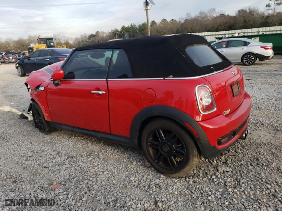 2012 MINI Cooper Convertible S with VIN WMWZP3C5XCT249983, listed as a Copart auction lot 42973745 with 173,814 mi miles and Salvage Title. Bid and sale history available at carsss.com. Image 2.
