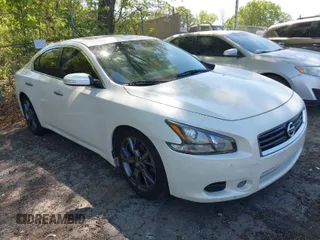 2014 Nissan Maxima SV with VIN 1N4AA5AP5EC497245, listed as a IAAI auction lot 42071331 with 127,757 mi miles and . Bid and sale history available at DreamBid. Image 1.