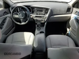 2014 Kia Optima LX with VIN 5XXGM4A74EG257643, listed as a Copart auction lot 50089235 with 0 mi miles and Salvage Title. Bid and sale history available at carsss.com. Image 8.