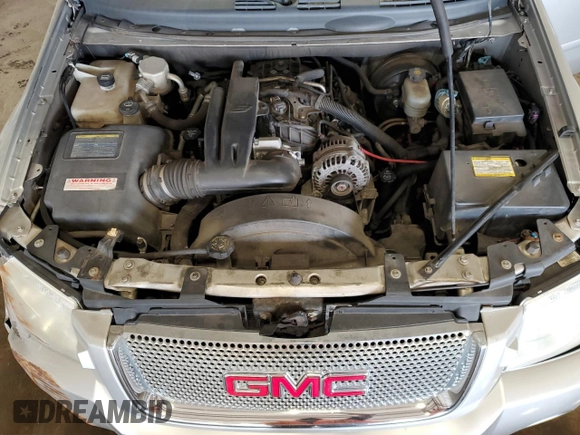 2008 GMC Envoy Denali with VIN 1GKET63M682243721, listed as a Copart auction lot 75963404 with 163,178 mi miles and Salvage Title. Bid and sale history available at DreamBid. Image 12.