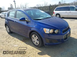 2013 Chevrolet Sonic LT with VIN 1G1JC6SG5D4220315, listed as a IAAI auction lot 41853166 with 69,970 mi miles. Bid and sale history available at carsss.com. Image 1.