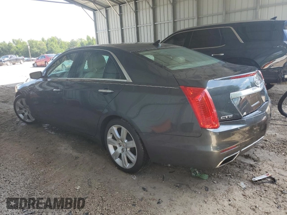 2014 Cadillac CTS Performance RWD with VIN 1G6AS5S37E0140091, listed as a Copart auction lot 60694094 with 130,587 mi miles and Salvage Title. Bid and sale history available at DreamBid. Image 2.
