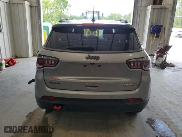 2021 Jeep Compass Trailhawk с VIN 3C4NJDDBXMT553298, выставлен на аукционе Copart как лот 64293165 с пробегом 64 217 миль миль и Списание • Salvage title. История ставок и продаж доступна на DreamBid. Изображение 6.