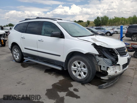 2017 Chevrolet Traverse LS with VIN 1GNKVFKD8HJ248068, listed as a Copart auction lot 64090465 with 119,230 mi miles and Salvage title. Bid and sale history available at DreamBid. Image 4.